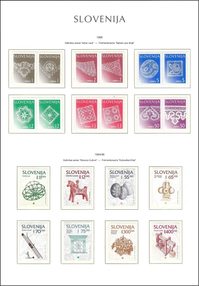 SLOVENIJA 1995 - 1996